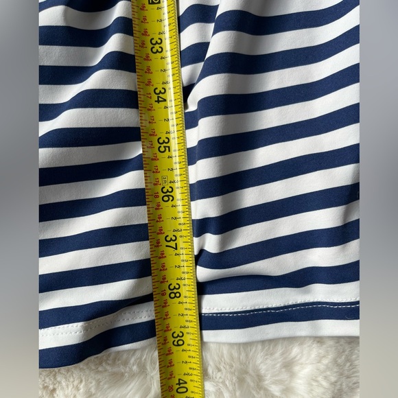 J. McLaughlin Navy and White Striped Dress, small - Picture 4 of 7